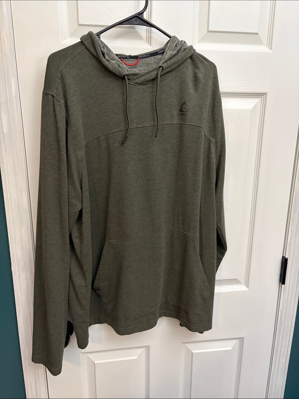 Gerry Weber Olive Hoodie with Kangaroo Pocket